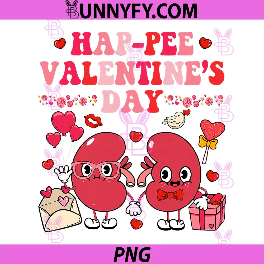 Groovy Happy Valentine's Day PNG, Kidney Urology Black PNG, Retro Valentine's Day PNG