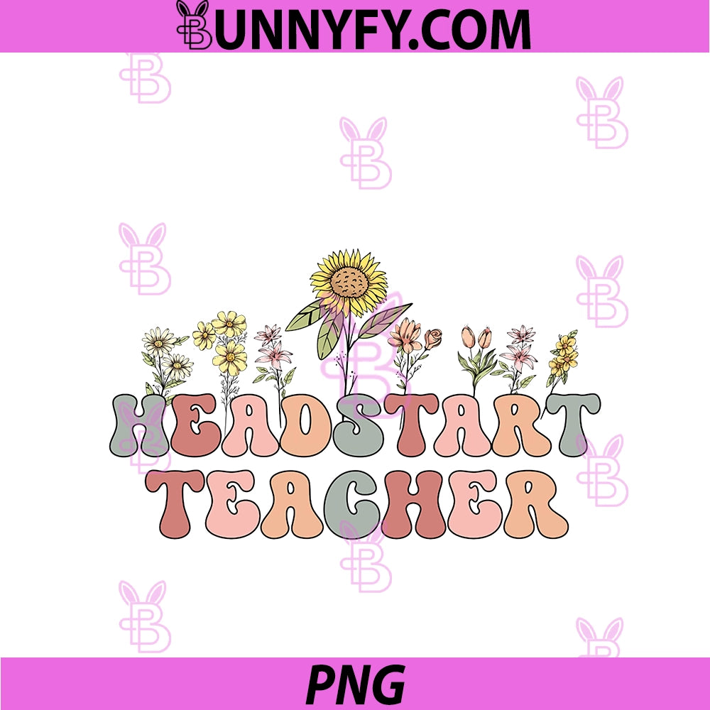 Groovy Headstart PNG, Teacher Appreciation Week To Back School PNG
