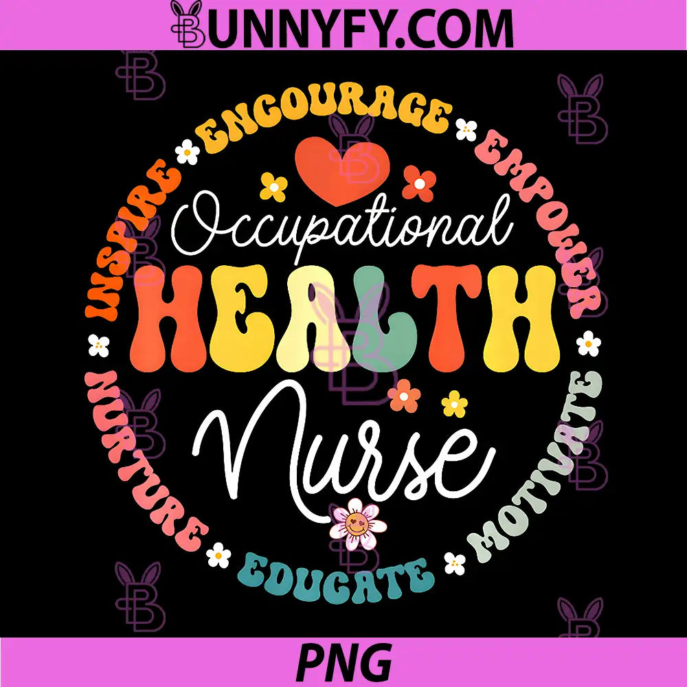 Groovy Occupational Health PNG, Nurse for Nursing Student PNG