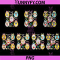 Group Pekingeses Inside PNG Bundle, Easter Eggs Collection Colorful PNG