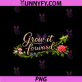 Grow It Forward PNG, Plant Parent Cottagecore Vine Arrow PNG