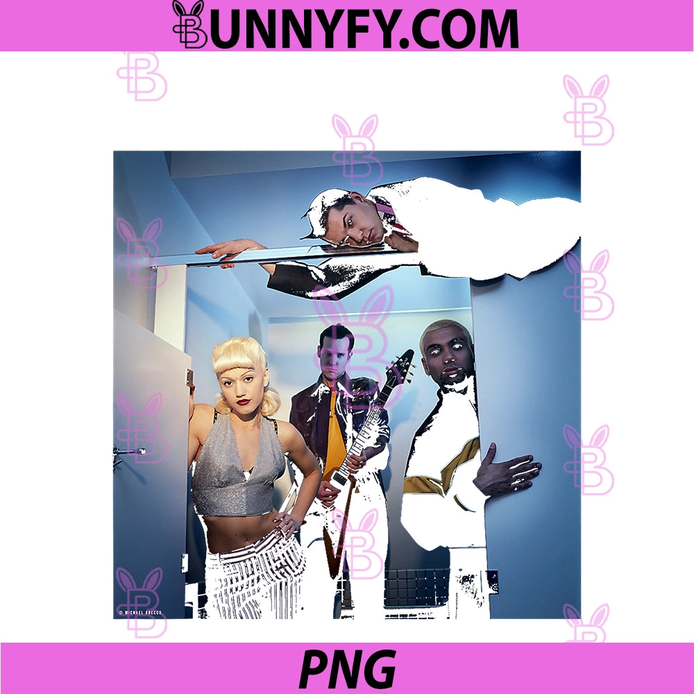 Gwen Stefani Band PNG, No Doubt Shoot By Michael Grecco PNG
