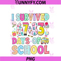 HUGvyn I Survived 67+33 Days Of School PNG, Teacher 100 Days PNG