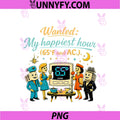 HVAC Thermostat Cocktail Party Humor PNG, Wanted 65F AC PNG