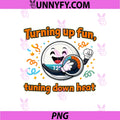 HVAC Thermostat Humor PNG, Turning Up Fun Tuning Down Heat PNG