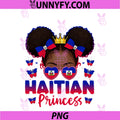 Haitian Princess PNG, Haiti Flag Afro Haitienne PNG