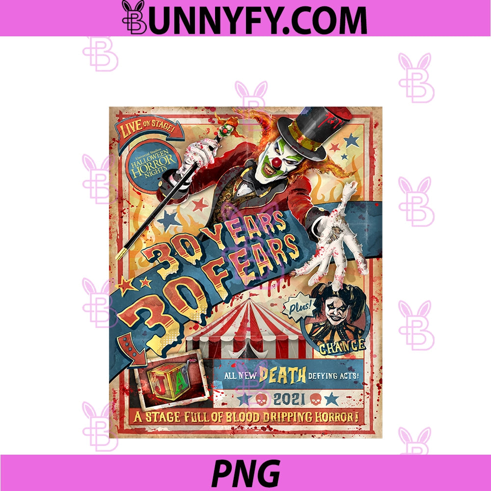 Halloween Horror Nights PNG, HHN Jack The Clown PNG
