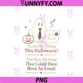 Halloween Office Humor Work Meeting Email PNG, Ghost Pumpkin PNG