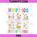 Happy 100th Day Of School Goose PNG, 100 Days Of School PNG