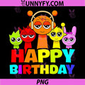 Happy Birthday Sprunky PNG, Oren Simon Pinki Raddy Owakcx PNG