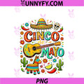 Happy Cinco De Mayo PNG, Fiesta Mexican Party PNG