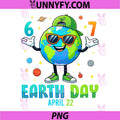 Happy Earth Day 6 7 Meme PNG, Cute Earth Floral Earth Day 2026 PNG