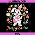 Happy Easter PNG, Bunny Playing Guitar PNG