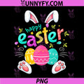 Happy Easter Day PNG, Easter Funny Bunny Eggs PNG