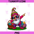 Happy Easter Day PNG, Gnome Hug Easter Eggs PNG