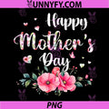 Happy Mother’s Day PNG, Mommy Cute Floral PNG