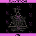 Harry Potter Black PNG, Three Brothers Deathly Hallows PNG