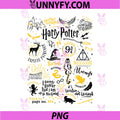 Harry Potter Cinematic Legend PNG, The Movie Quotes PNG