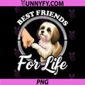 Havanese Dog Lover Best Friends PNG, Design Beautiful Havanese PNG