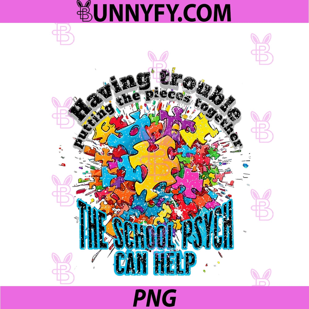 Having Trouble Putting PNG, The Pieces Together Autism Awareness PNG