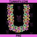 Hawaiian Flower Chain PNG, Tropical Summer Colorful Floral Lei PNG
