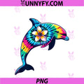 Hawaiian Tie Dye Dolphin Hawaii Cruise 2024 PNG, Vacation PNG