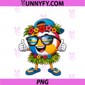 Hawaiian Volleyball Ball PNG, Tropical Beach Summer Vacation PNG