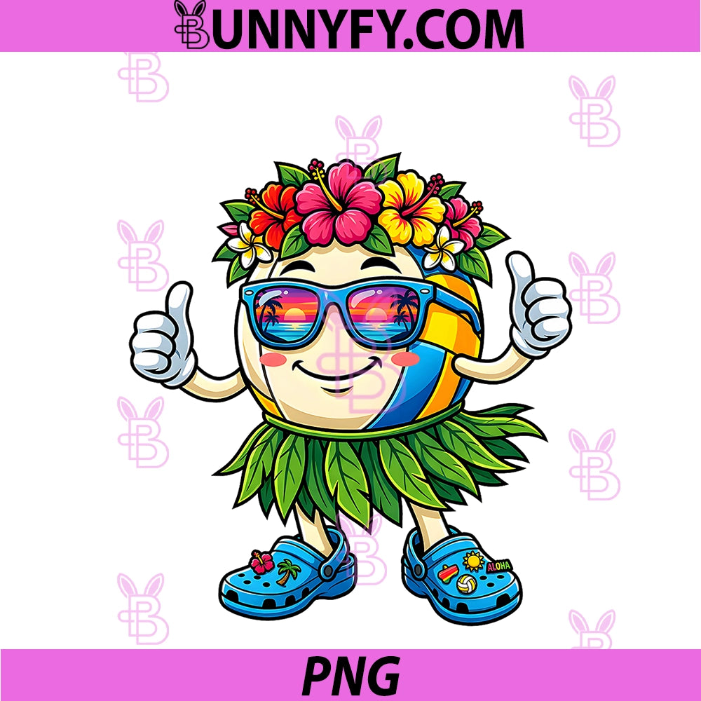 Hawaiian Volleyball Hawaii Tropical PNG, Beach Summer Vacation PNG