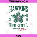 Hawkins High School Demogorgon SVG, Stranger Things SVG, Hawkins Demogorgon SVG