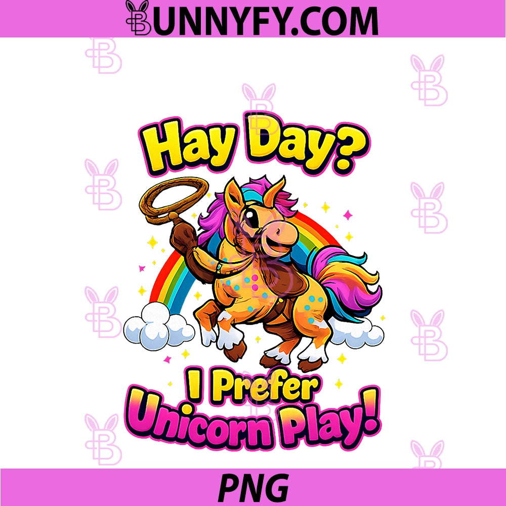 Hay Day I Prefer Unicorn Play PNG, Equestrian Wrangler PNG
