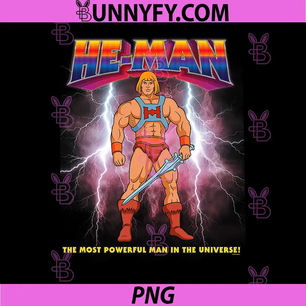 He-Man PNG, The Most Powerman Man in The Universe PNG