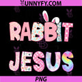 Rabbit Jesus PNG, Cute Christian Easter PNG