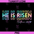 He is Risen Matthew 286 PNG, Easter Day Christian God Jesus PNG