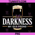 Hello Darkness My Old Friend PNG, Irish Beer St. Patricks Day PNG