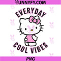 Hello Kitty PNG, Everyday Cool Vibes Sassy Shot PNG