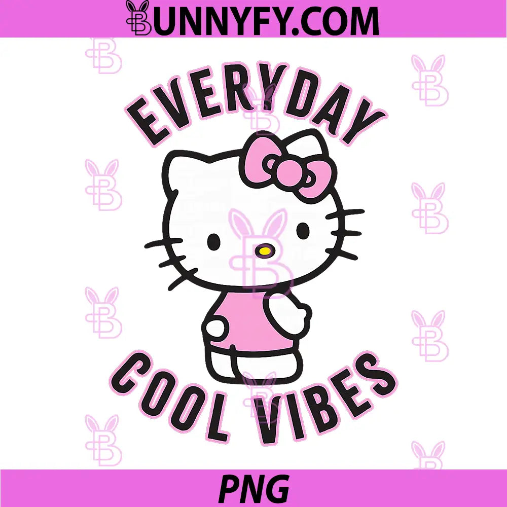 Hello Kitty PNG, Everyday Cool Vibes Sassy Shot PNG
