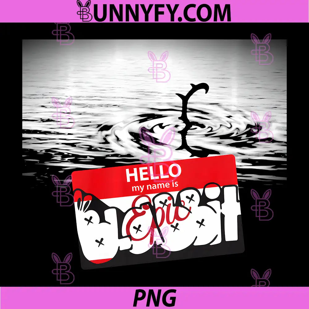 Hello My Name is Epic Blabbit PNG