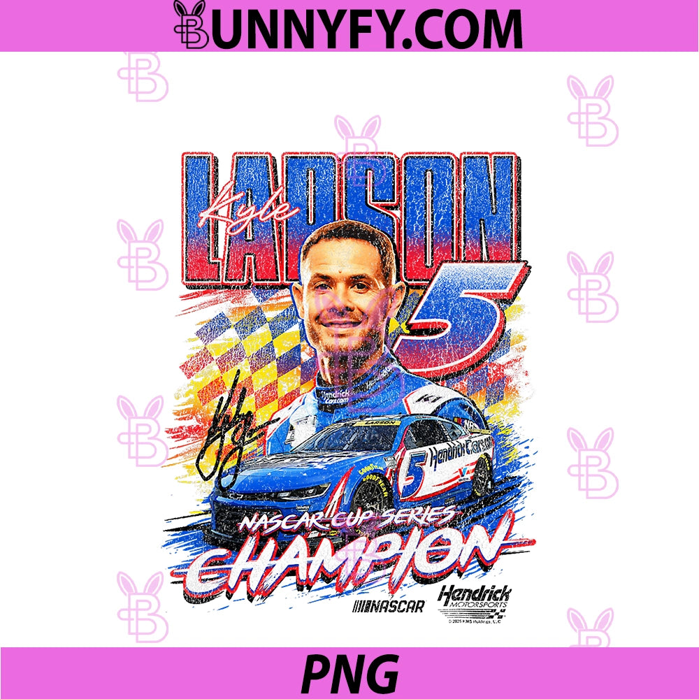 Hendrick Motorsports Kyle Larson Nascar Cup PNG, Series Champion PNG
