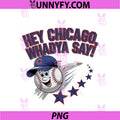 Hey Chicago Whadya Say PNG, Baseball Hot Dog 4th Of July PNG