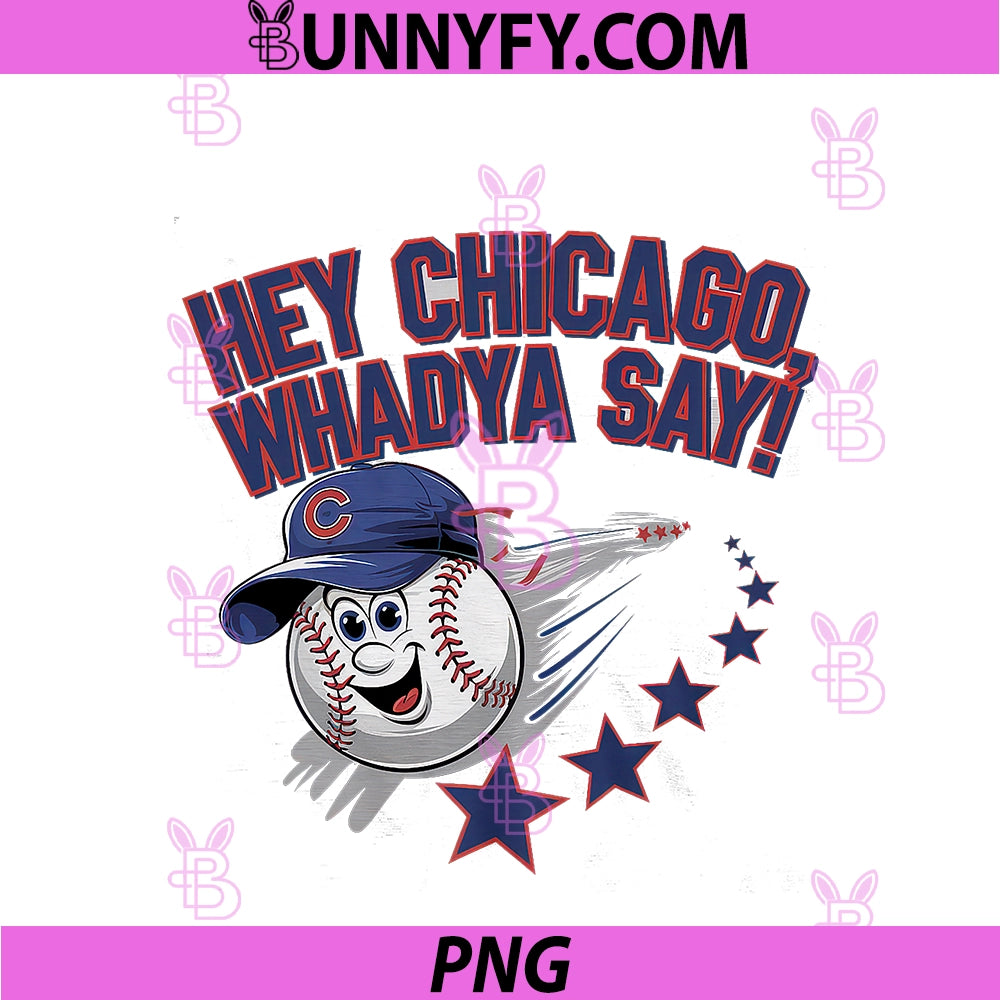Hey Chicago Whadya Say PNG, Baseball Hot Dog 4th Of July PNG