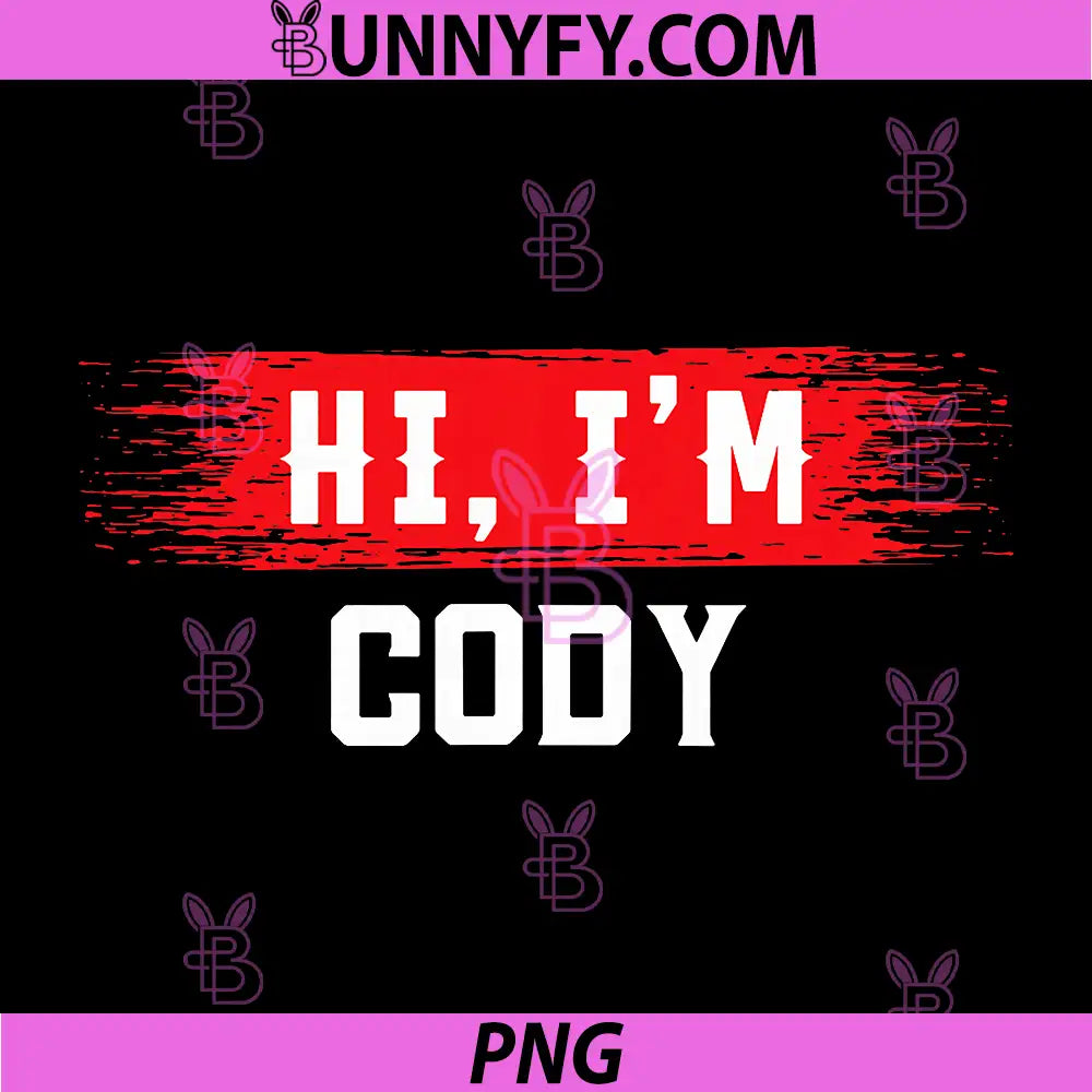 Hi I'm Cody PNG, Name Funny Cody PNG