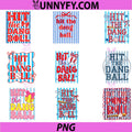 Hit The Dang Ball PNG Bundle, Game Day Baseball Season PNG