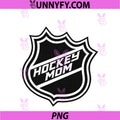 Hockey Mom Shield Design PNG, Game Day For Proud Moms PNG