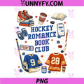Hockey Romance Book Club PNG, Hockey Romance Reader Book Lover PNG