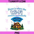 Home Is Where Wi-Fi Connects PNG, Automatically Humor PNG