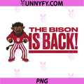 Hoosier The Bison is Back PNG, Indiana Hoosiers PNG