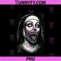 Horror Creepy Nun Demon PNG, Unholy Evil Occult Alt Scary Goth PNG