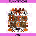 Horse Mom Fall PNG, Autumn Season PNG