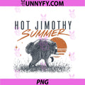 Hot Jimothy Summer PNG, Funny Jimothy Meme Viral Vintage Sunset PNG