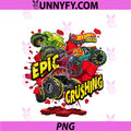 Hot Wheels Monster Trucks PNG, Epic Crushing PNG